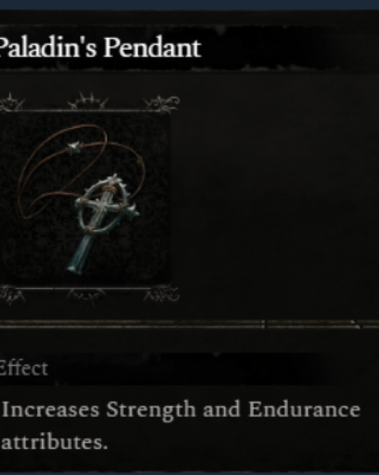 Paladin's Pendant